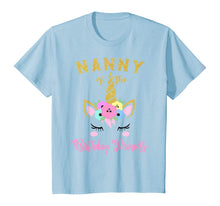 Load image into Gallery viewer, Nanny Of The Unicorn Birthday Princess Girl Matching Shirt