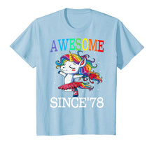 Load image into Gallery viewer, Unicorn 42nd Birthday Gift Rainbow 1978 42 Years Old T-Shirt