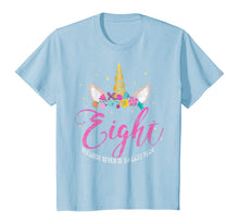 Load image into Gallery viewer, 8 Years Old Birthday Girl Gifts Unicorn 8th Birthday T-Shirt