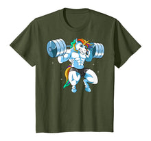Load image into Gallery viewer, Unicorn Weightlifting Squads Bodybuilding Birthday Gift T-Shirt