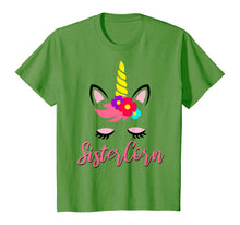 Load image into Gallery viewer, Sistercorn Shirt Unicorn Party Gift for Sister Girl Birthday