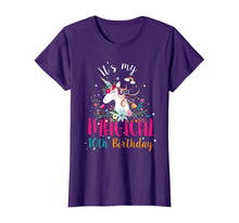 Load image into Gallery viewer, Its my 10th Birthday Unicorn Gift 10 Years Old Birthday Girl T-Shirt