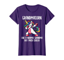 Load image into Gallery viewer, Unicorn Grandma Girl Birthday Party Apparel GrandmaCorn Cute T-Shirt