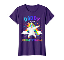 Load image into Gallery viewer, Unicorn Daddy, Cute Fantasy Tee for Family Birthday Party T-Shirt