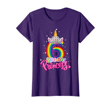 Load image into Gallery viewer, Birthday Princess Unicorn 6 Year Old 6th Birthday Girl Kids T-Shirt
