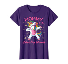 Load image into Gallery viewer, Mommy of the Birthday Princess Unicorn Outfit T-Shirt