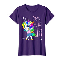 Load image into Gallery viewer, 10th Birthday Unicorn For Girls Children Unicorn Ten Years T-Shirt