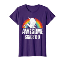 Load image into Gallery viewer, 39th Birthday Unicorn Awesome Since 1980 39 Years Old TShirt