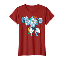 Load image into Gallery viewer, Unicorn Weightlifting Squads Bodybuilding Birthday Gift T-Shirt