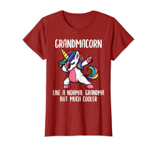 Load image into Gallery viewer, Unicorn Grandma Girl Birthday Party Apparel GrandmaCorn Cute T-Shirt