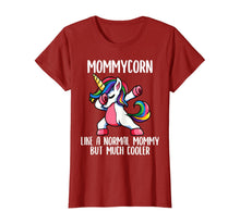Load image into Gallery viewer, Unicorn Mommy Girl Birthday Party Apparel, MommyCorn Cute T-Shirt