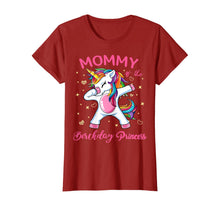Load image into Gallery viewer, Mommy of the Birthday Princess Unicorn Outfit T-Shirt