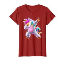 Load image into Gallery viewer, Fantasy Unicorn Dabbing T Shirt Gift Kids Girls Boys Womens
