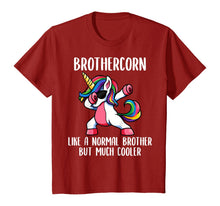 Load image into Gallery viewer, Unicorn Brother Girl Birthday Party Apparel BrotherCorn Cute T-Shirt