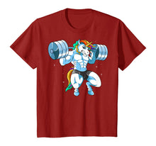 Load image into Gallery viewer, Unicorn Weightlifting Squads Bodybuilding Birthday Gift T-Shirt