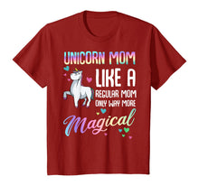 Load image into Gallery viewer, Unicorn Mom Like A Regular Mother Bday Birthday T-shirt