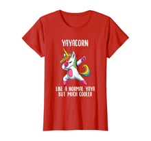 Load image into Gallery viewer, Unicorn Yaya Girl Birthday Party Apparel Greek YayaCorn Cute T-Shirt
