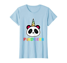 Load image into Gallery viewer, Cute Panda Unicorn Pandicorn Birthday Panda T-Shirt