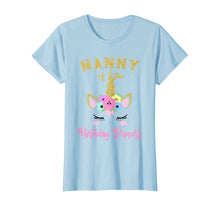 Load image into Gallery viewer, Nanny Of The Unicorn Birthday Princess Girl Matching Shirt