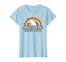 Load image into Gallery viewer, Rainbow Unicorn 40th birthday gift 1980 40 Years Old T-Shirt
