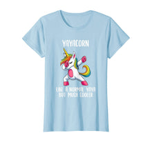Load image into Gallery viewer, Unicorn Yaya Girl Birthday Party Apparel Greek YayaCorn Cute T-Shirt
