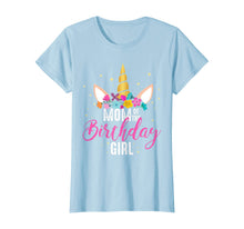 Load image into Gallery viewer, Mom Of The Birthday Girl Mother Gifts Unicorn Birthday T-Shirt