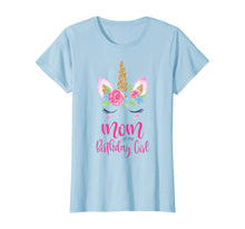 Load image into Gallery viewer, Womens Unicorn Mom of the Birthday Girl Shirt Matching Party Tee