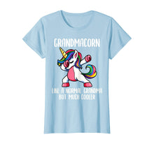 Load image into Gallery viewer, Unicorn Grandma Girl Birthday Party Apparel GrandmaCorn Cute T-Shirt