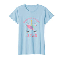Load image into Gallery viewer, Unicorn 11th Birthday Girl Shirt, Birthday Shirt 11
