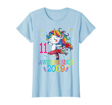 Load image into Gallery viewer, 11st Birthday Unicorn Awesome Since 2009 T-Shirt