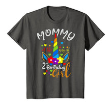 Load image into Gallery viewer, Unicorn Mommy of the 2nd Birthday Girl Matching Family T-Shirt