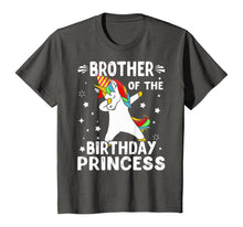 Load image into Gallery viewer, Dabbing Unicorn Brother Of The Birthday Princess Funny T-Shirt