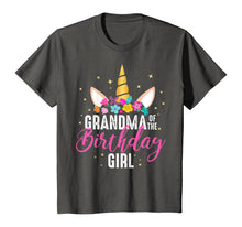 Load image into Gallery viewer, Grandma Of The Birthday Girl Grandma Gift Unicorn Birthday T-Shirt