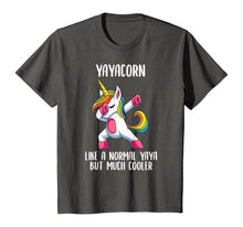Load image into Gallery viewer, Unicorn Yaya Girl Birthday Party Apparel Greek YayaCorn Cute T-Shirt