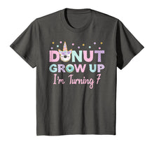 Load image into Gallery viewer, Donut Unicorn Funny Birthday Shirt Donut Grow Up