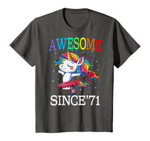 Load image into Gallery viewer, Unicorn 49th Birthday Gift Rainbow 1971 49 Years Old T-Shirt