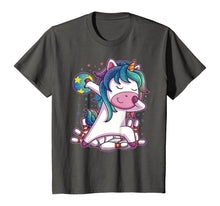 Load image into Gallery viewer, Dabbing Unicorn Bowling Birthday Party Gift For Girls T-Shirt