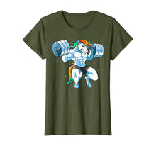 Load image into Gallery viewer, Unicorn Weightlifting Squads Bodybuilding Birthday Gift T-Shirt