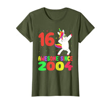 Load image into Gallery viewer, 16th Birthday Gifts 16 Yrs Old Unicorn Dabbing Tee Kid Party T-Shirt