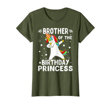 Load image into Gallery viewer, Dabbing Unicorn Brother Of The Birthday Princess Funny T-Shirt