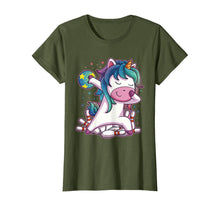 Load image into Gallery viewer, Dabbing Unicorn Bowling Birthday Party Gift For Girls T-Shirt
