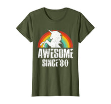 Load image into Gallery viewer, 39th Birthday Unicorn Awesome Since 1980 39 Years Old TShirt