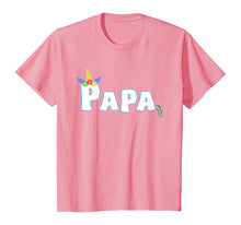 Load image into Gallery viewer, Unicorn Birthday Girl Shirt Funny Papa Grandpa Gift Family T-Shirt