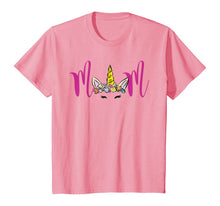 Load image into Gallery viewer, Mom Unicorn Floral Birthday Party Shirt