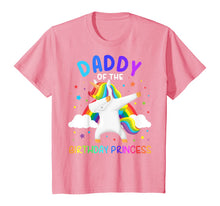 Load image into Gallery viewer, Unicorn Daddy, Cute Fantasy Tee for Family Birthday Party T-Shirt
