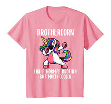 Load image into Gallery viewer, Unicorn Brother Girl Birthday Party Apparel BrotherCorn Cute T-Shirt