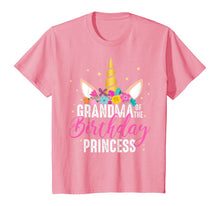 Load image into Gallery viewer, Grandma Of The Birthday Princess Gifts Unicorn Birthday T-Shirt