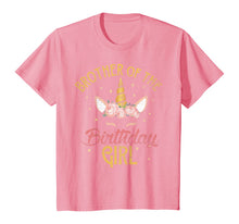 Load image into Gallery viewer, Brother Of The Birthday Girl Brother Gifts Unicorn Birthday T-Shirt