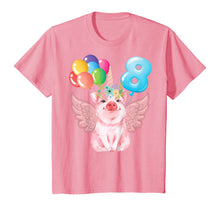 Load image into Gallery viewer, 8th Birthday Shirt Girl Pig and Unicorn Lovers Gift 8 Years