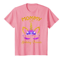 Load image into Gallery viewer, Mommy of The Unicorn Birthday Princess Matching Family T-Shirt